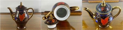 1900s Art Nouveau Coffee Set | Friedrich Simon Studio, Czechoslovakia - Picture 6 of 11