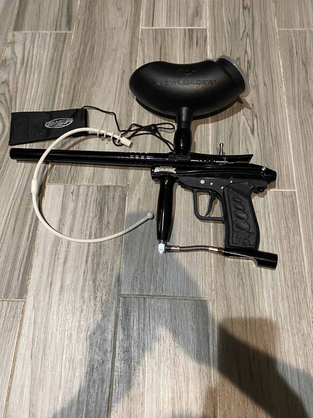 WPG Worr Machine Paintball Gun With Accessories eBay