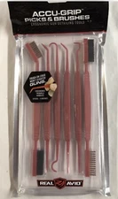 Real Avid Accu-Grip Picks And Brushes Set - Precision Gun Detailing Tools Kit
