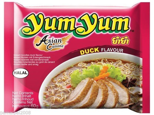 30 x 60g Yum Yum Instant Nudelsuppen EIGENE WAHL Huhn Ente Shrimp Beef Suppe - Bild 6 von 18