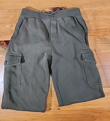 Ralph Lauren Boys Fleece Cargo Jogger Pants Green Large 14/16.           W1 - Bild 4 von 6