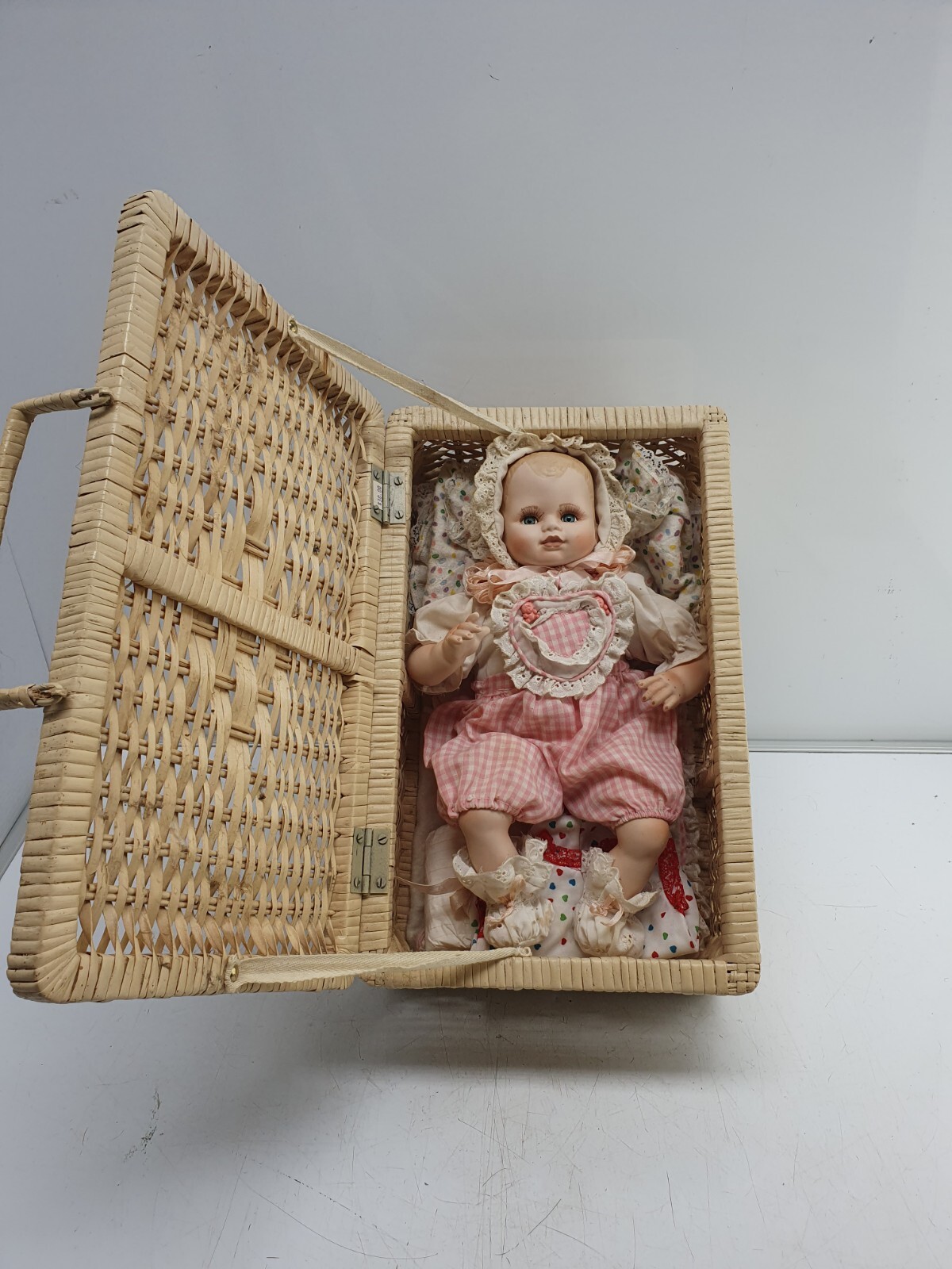 Paradise Galleries Beverly Stoehr Baby Doll in Basket eBay