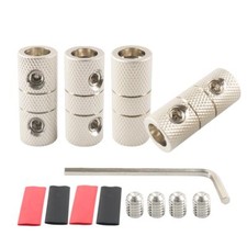 6 Gauge Butt Spice Connectors Power Ground 6 GA Wire Butt Splices 4PCS with D...