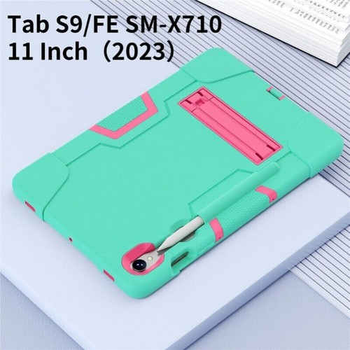 For Samsung Galaxy Tab S10 S9 FE 10.9 Case Heavy Duty Shockproof Stand Cover - Picture 83 of 141