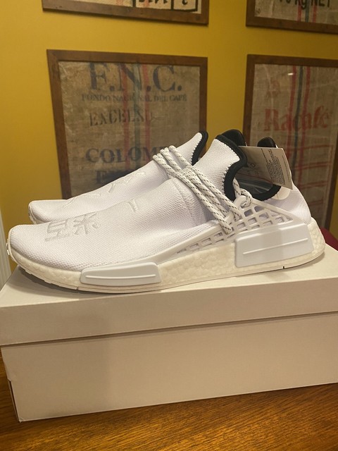 human race nmd white