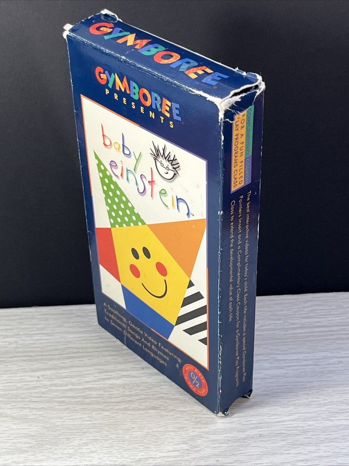 Baby Einstein Language Nursery 1997 Gymboree VHS RARE eBay