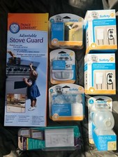 NEW Lot Safety 1st Cabinet Drawer Latches Outlet Covers Prince Stove Guard Cover