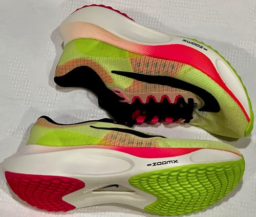 NIKE Zoom Fly 5 Sustainable Luminous Green Volt Training Running Shoes Mens Sz 6 - Picture 2 of 14