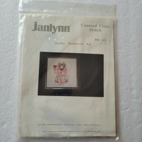 Love Janlynn Counted Cross Stitch Kit 8911  1989 - Picture 1 of 3