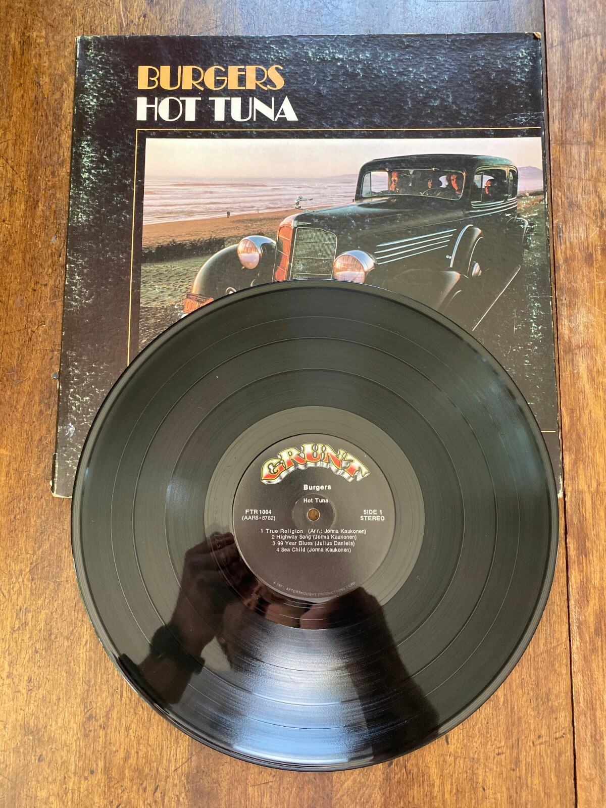 Hot Tuna Burgers Vinyl LP 1972 Grunt FTR1004 b Jorma eBay