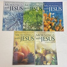 Mornings with Jesus Magazine Year 2022 5 LOT Daily Encouragement for your Soul