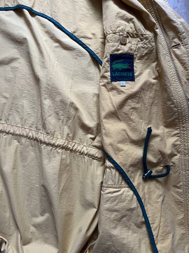 Lacoste Jacket Yellow Cotton Design Size 5 - Picture 17 of 19