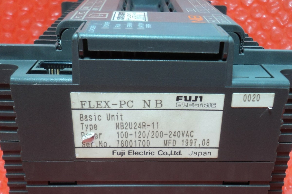 Fuji NB2U24R-11 FLEX-PC NB Basic Unit NB2U24R11 100-120/200 Fuji NB2U24R-11 FLEX-PC NB Basic Unit NB2U24R11 100-120/200