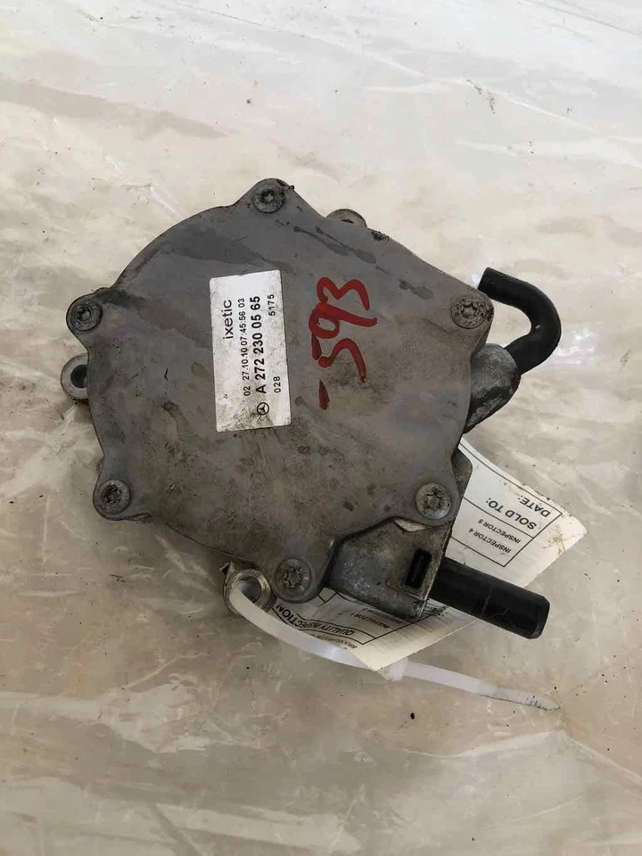 Bomba de vacío de refuerzo de freno eléctrico Mercedes Benz C300 2008-2012 A2722300565 OEM Foto 3 de 4