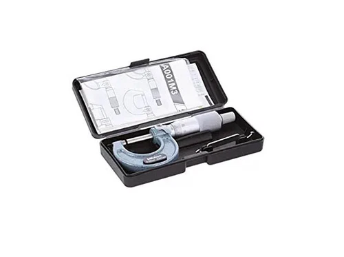 Genuine Mitutoyo 103-129 Outside Micrometer 0-25mm + Free Shipping