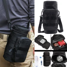 Tactical Molle Water Bottle Bag Pouch Military Outdoor Travel Camping Hiking Bag