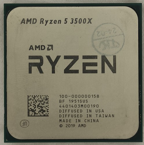 AMD Ryzen 5 3500X AM4 CPU Processor R5 3500X 3.6 GHz 6Core 6Thread Desktop 32MB - Picture 3 of 3