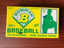 2021 Topps 1989 Bowman x Keith Shore Wave 4 Full Set 10-Card Sealed Box /3534