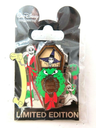 Disney Pin WDI NBC Hinged Portrait Lock Shock & Barrel LE 300 #75851 - Picture 2 of 3