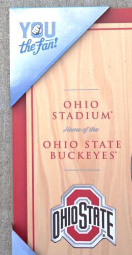 NFL 5-Layer 17 x 13 Stadium Views 3D Wall Art, Taglia Unica, Ohio Stadium 2 Pezzi Nuovo - Foto 3 di 5