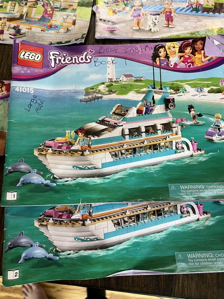 Lot of 11 Lego Friends Sets FIRST ONES RELEASED boat retired original complete - Image 2 of 4