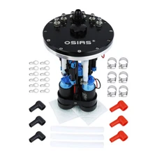 Fuel Cell Triple Fuel Pump Hanger With Filler For Triple Walbro 460 Fuel Pumps