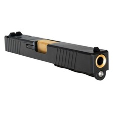 Assembled Complete Slide for Glock 17 Gen 3 - RMR Optic Cut - Gold Barrel - NEW