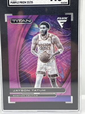 2020-21 Panini Flux Titan #6 JAYSON TATUM #/25 ~ SGC 9.5~ | eBay