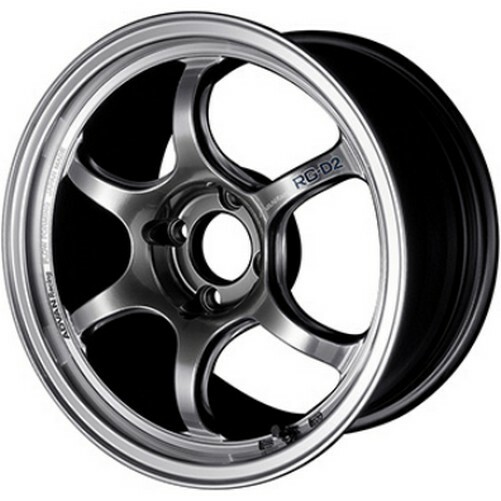 YOKOHAMA ADVAN Racing RG-D2 15x6.0J +45 Hyper Black set of 4