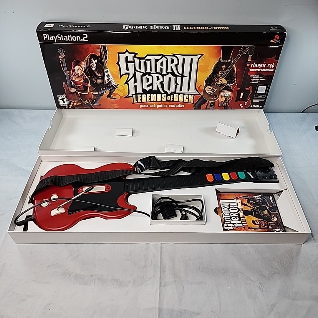 Guitar Hero III 3 / Legends of Rock Set / PlayStation 2