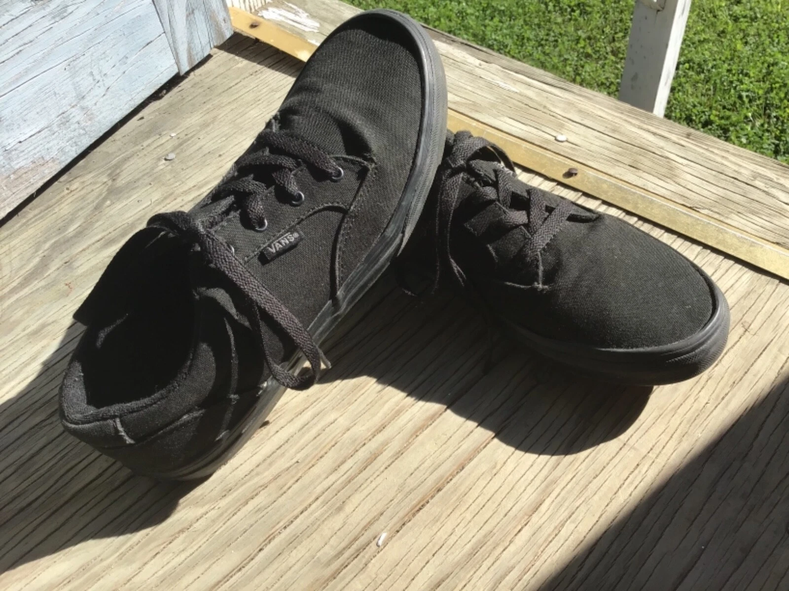 Vans Authentic tela nera bassa ~ Youth 7 * delicatamente*