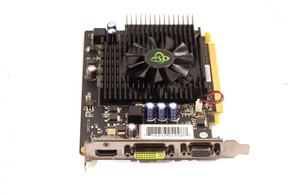 XFX NVIDIA GeForce GT 220 1B DDR2 PCIe Graphic Card P/N: GT-220X-ZN Tested - Image 2 of 4