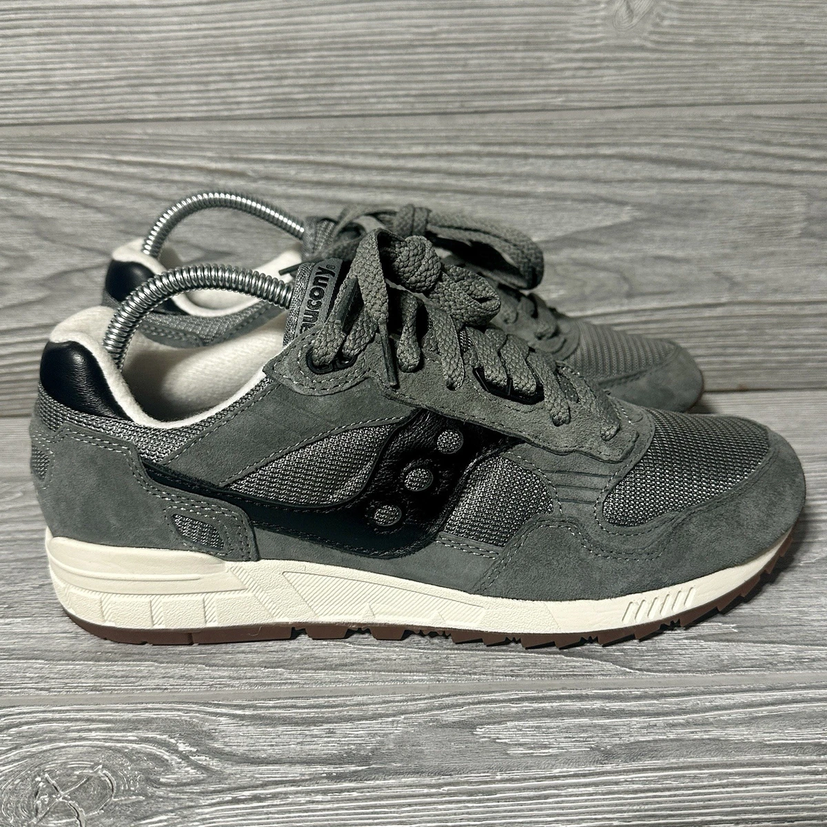 Saucony Shadow 5000 Retro Sneakers White/Gold/Black S70919-1 Men\'s Size 9.5 EUC Saucony Shadow 5000 White Gold S70919 1 – Gagliotta main image 3