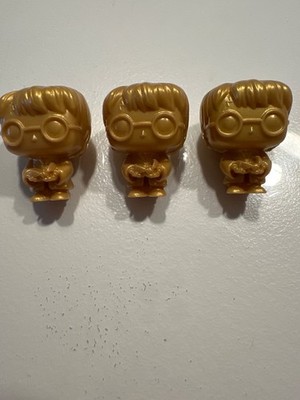 3 goldene Harry Potter Figuren VT401
