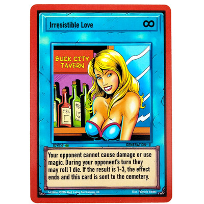 Irresistible Love 039/150 Uncommon Ward Trading Card Game TCG 2nd Ed Gen 1 - NM