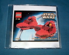 STAR WARS, TWIN-POD CLOUD CAR SET 7119 - LEGO - 2002 - USED