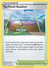 Turffield-Stadion / Pokémon Karte / Deutsch / Clash der Rebellen / Nonholo