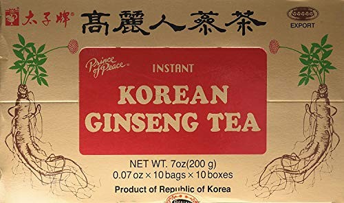 Té de ginseng coreano instantáneo Panax Prince of Peace - 100 unidades - Imagen 2 de 2