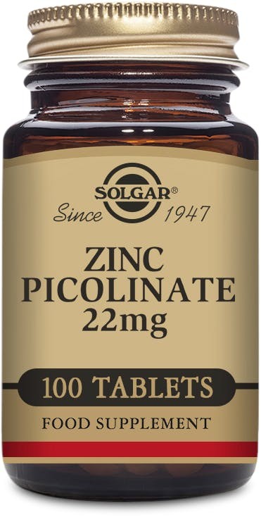 Solgar Zinc Picolinate 22Mg 100 Tablets - Image 9