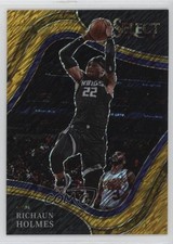 2021-22 Panini Select Courtside Gold Shimmer Prizm 2/10 Richaun Holmes #281 nd3