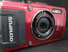 Olympus Tough TG-4 16.0MP Digital Camera w/ 4x Optical Zoom Red