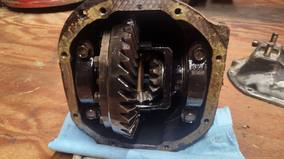 Turbo Datsun 280zx Rear End Differential 3.545 Ratio Open Diff Axle ...
