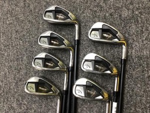 Fers De Golf Callaway Collection #5-9.P (6 Clubs) - Droiter, Flex R, Shaft Carbone - Occasion, Bon état