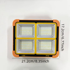Luz De Trabajo Solar, Luz LED Solar Para Exteriores, Luz De Jardín Impermeable P