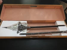 Collectible Halberd Battle Staff Spear Sturdy 60" Total Length Dragon 