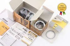 Final SN 802xxx SIC   Almost Unused  Nikon Ais Micro Nikkor 55mm F2.8 Lens Japan