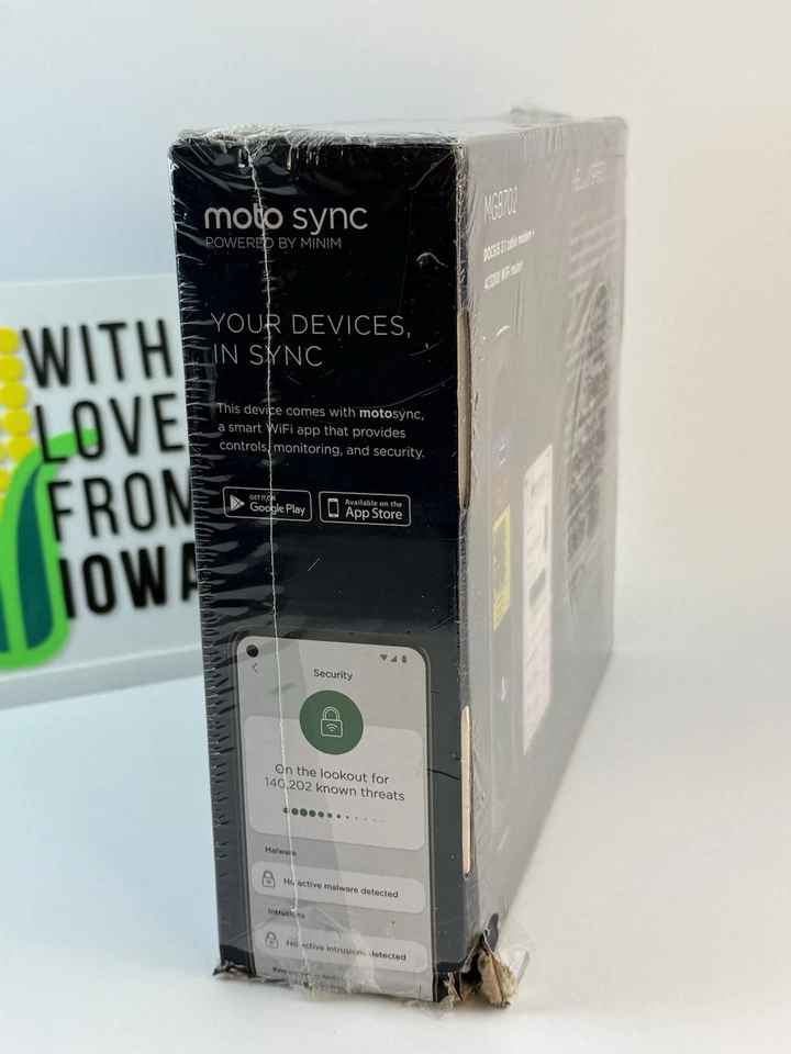 Motorola Ultra-Fast DOCSIS 3.1 Cable Modem with AC3200 Dual Band Router MG8702 - Image 3 of 4