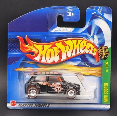 Hot Wheels 2002 - Treasure Hunts 11/12 - Mini Cooper - Black - Short Card