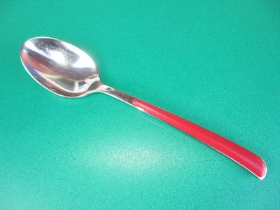 WMF Besteck Twist rot Cromargan 1 Teelöffel , Kaffeelöffel 14,5 cm