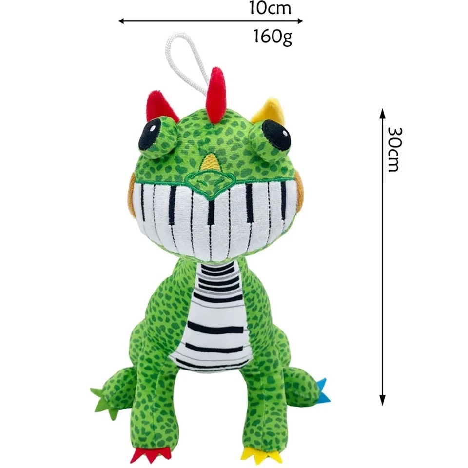 Pianosaurus Peluche Bobby Tiempo de Juego 4 Juego Piano Dinosaurio Juguete Muñeca Nuevo Foto 3 de 3